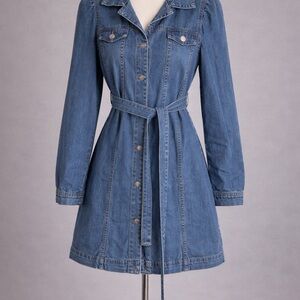 Vestique Blue Denim Mini Dress